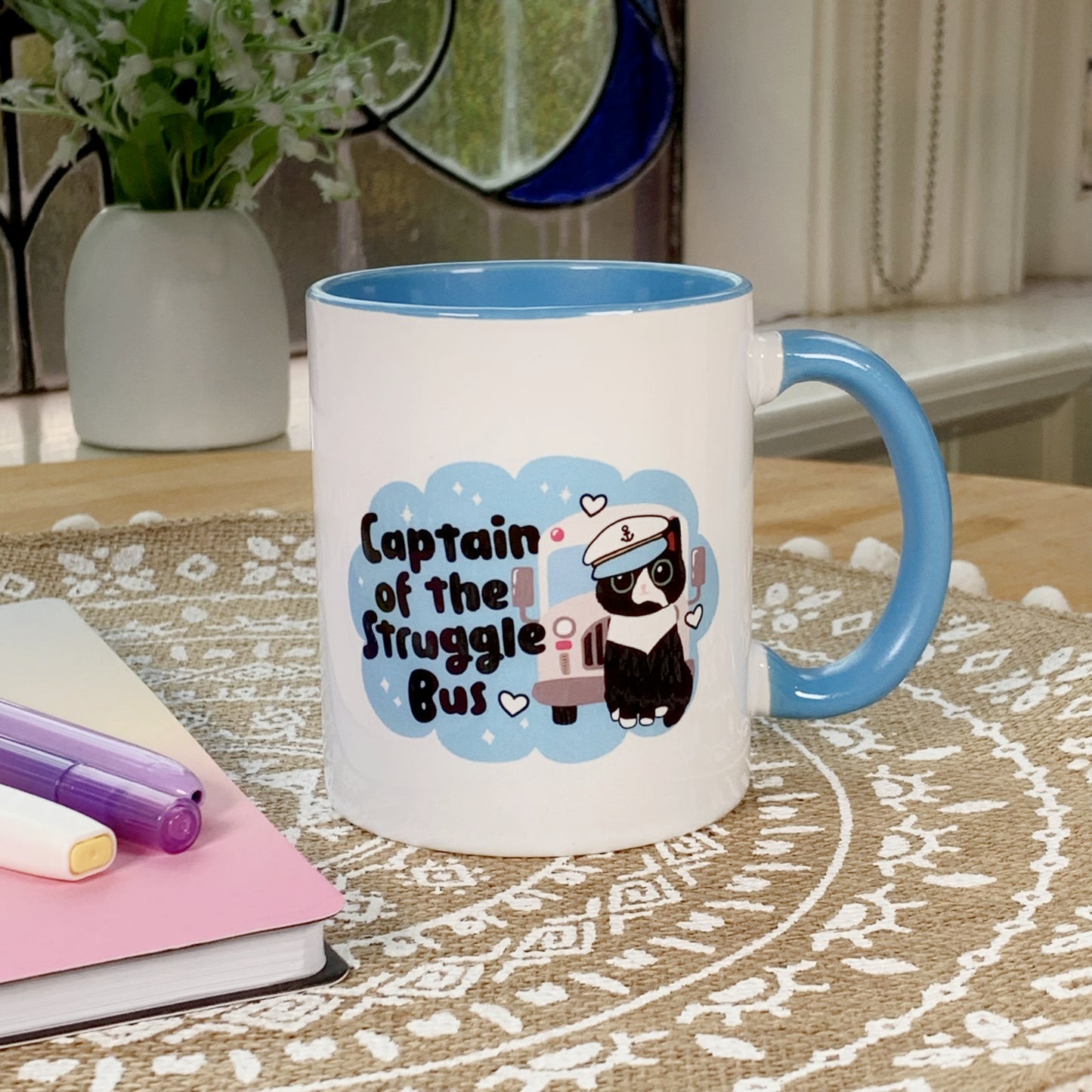 Captain of the Struggle Bus - Ceramic Mug