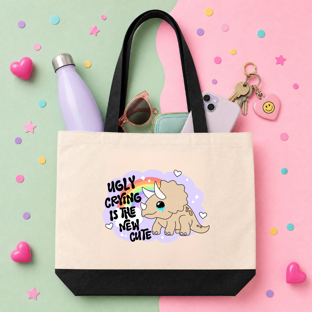 MTO Tote Bag - Ugly Crying Is the New Cute