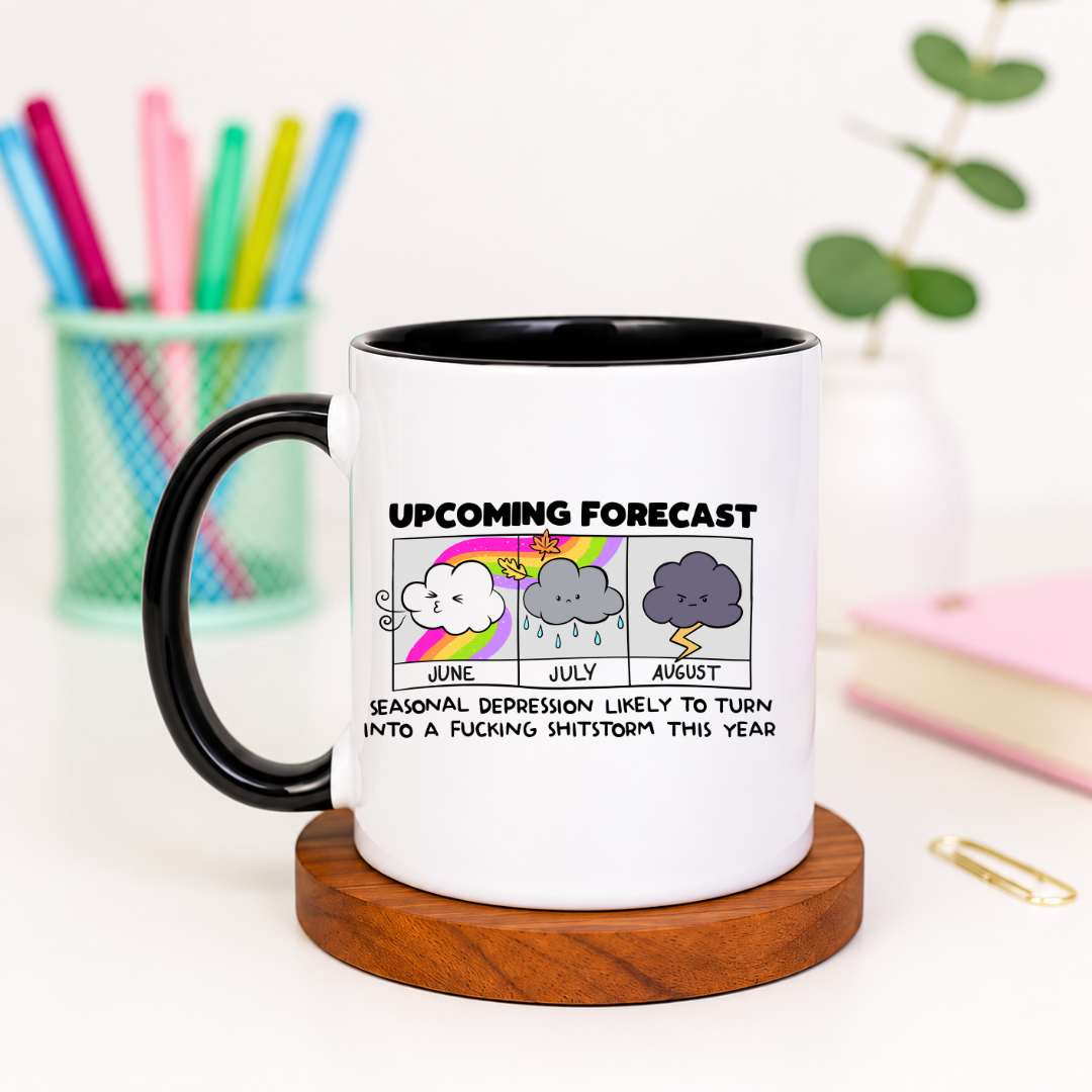 Upcoming Forecast Aussie Winter - Ceramic Mug