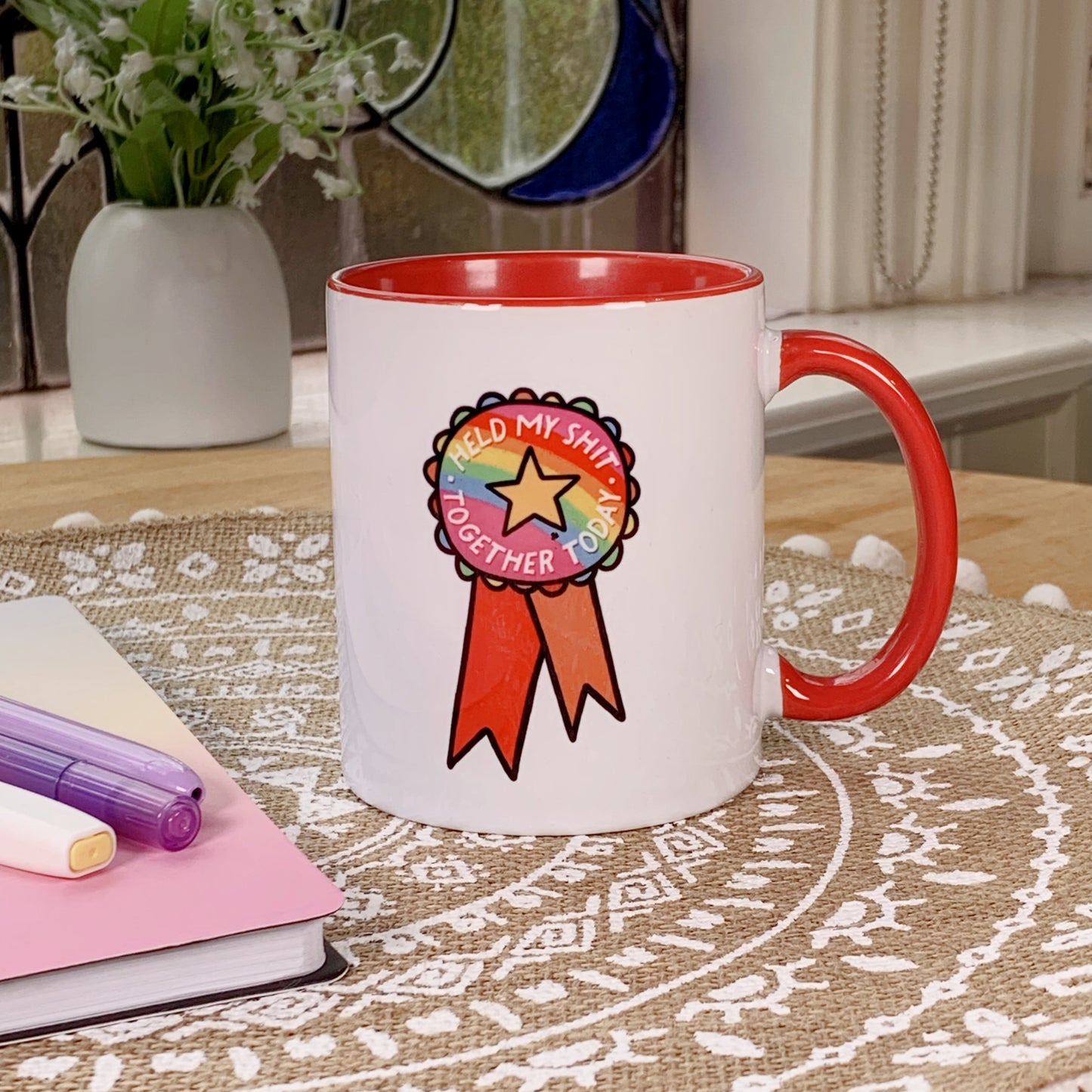Held My Shit Together Today - Ceramic Mug
