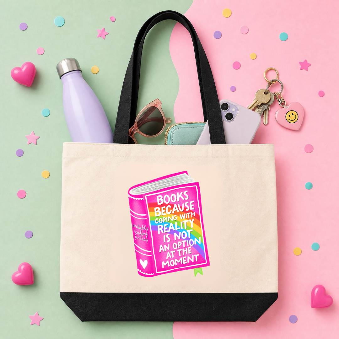 MTO Tote Bag - Books Because