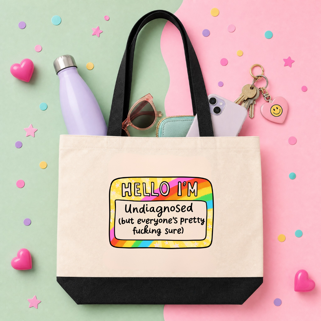 MTO Tote Bag - Hello I'm Undiagnosed