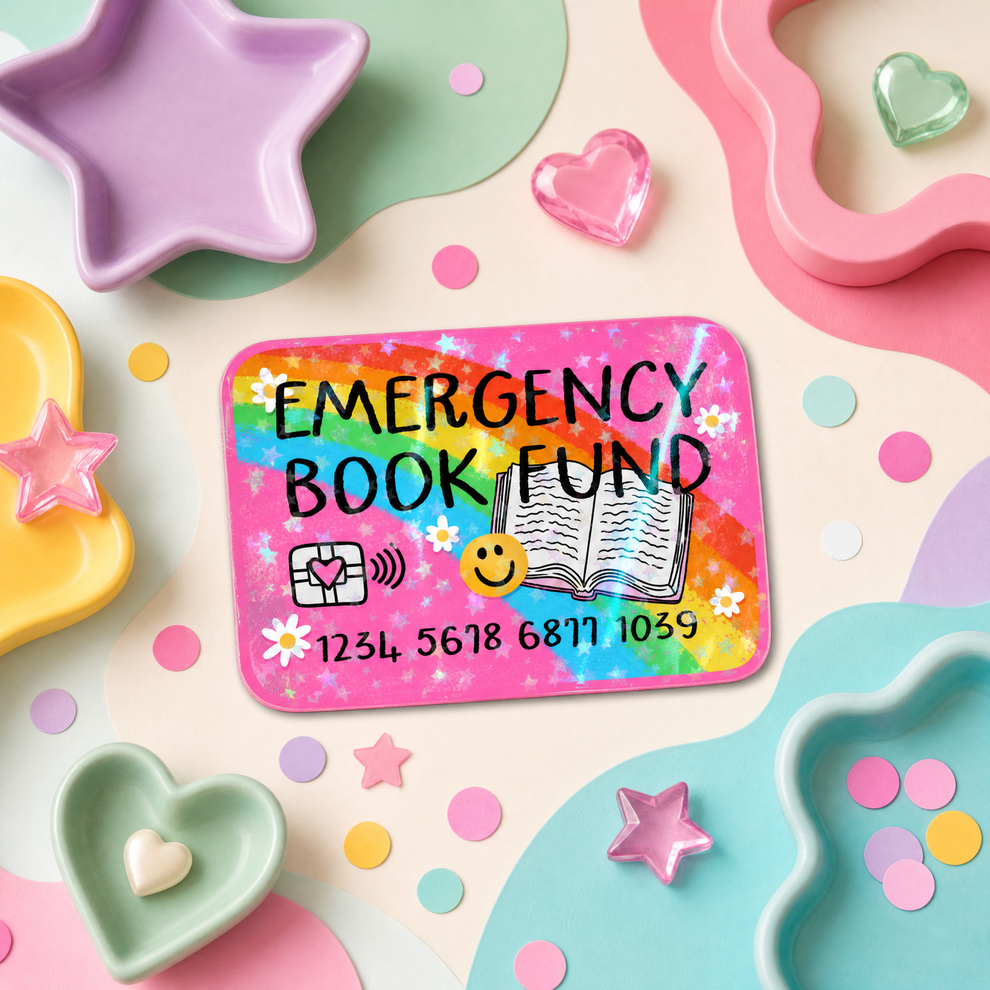 Emergency Book Fund - Vinyl Sticker