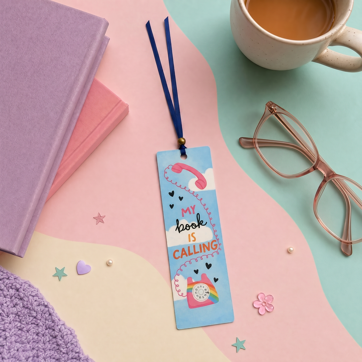 My Book Is Calling - Bookmark