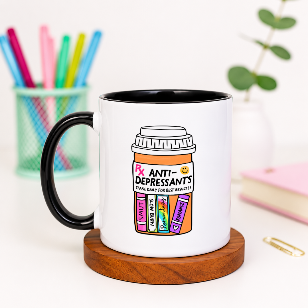Antidepressants Books - Ceramic Mug