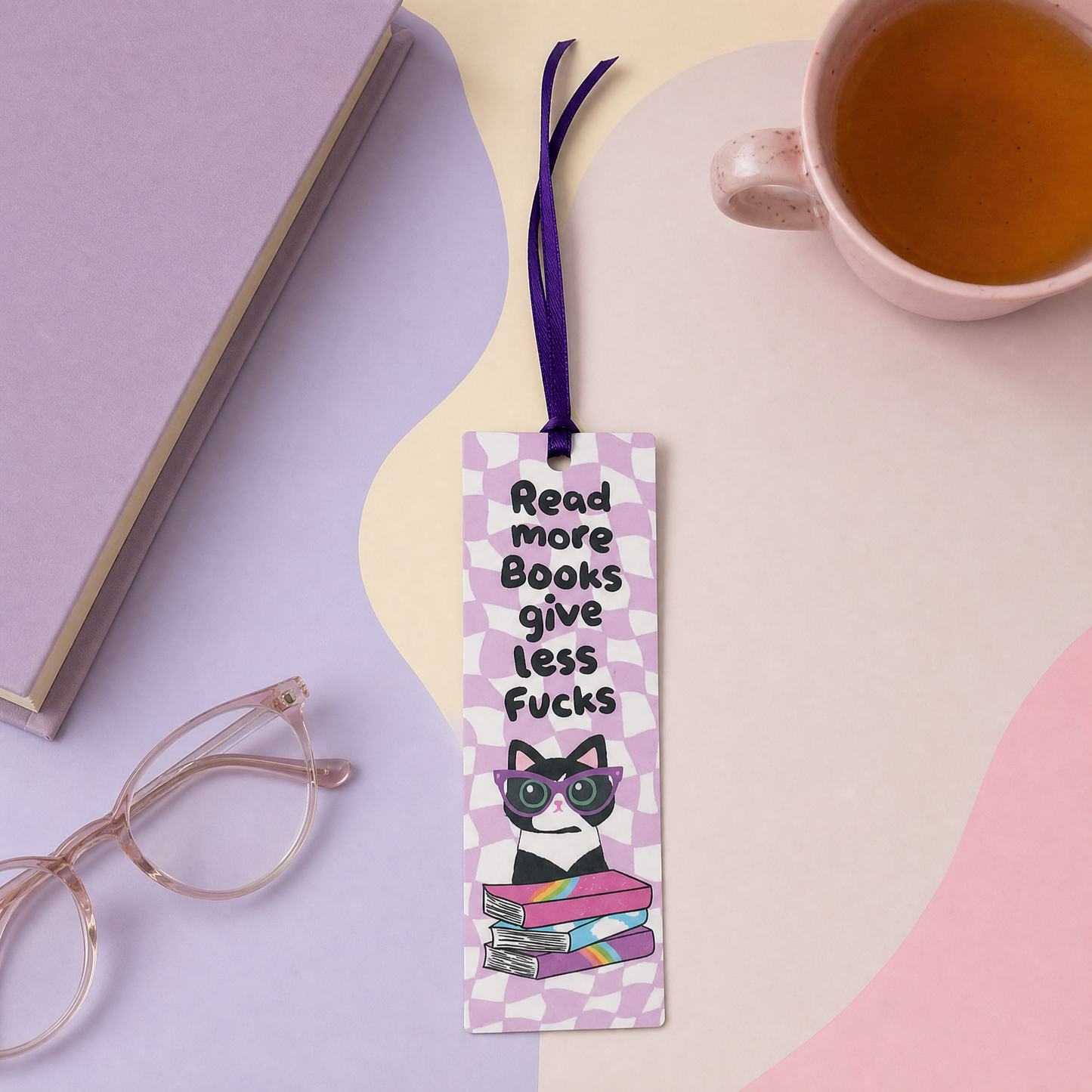 Read More Books, Give Less Fucks - Bookmark