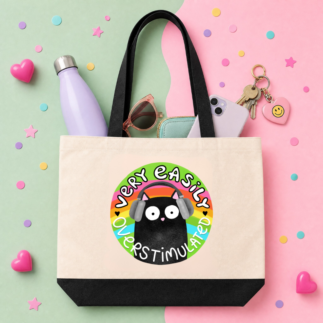 Very Easily Overstimulated - Tote Bag