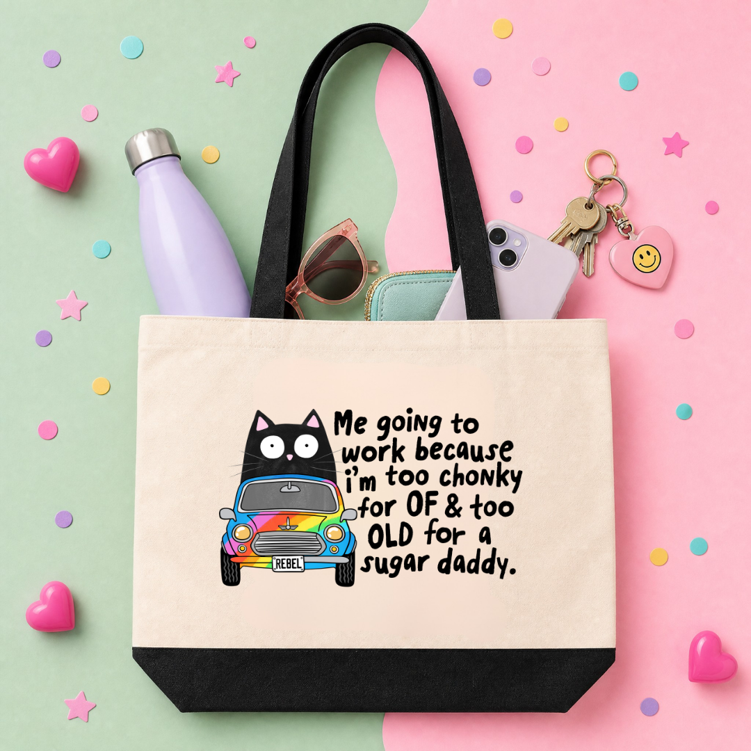 Me Going To Work - Tote Bag