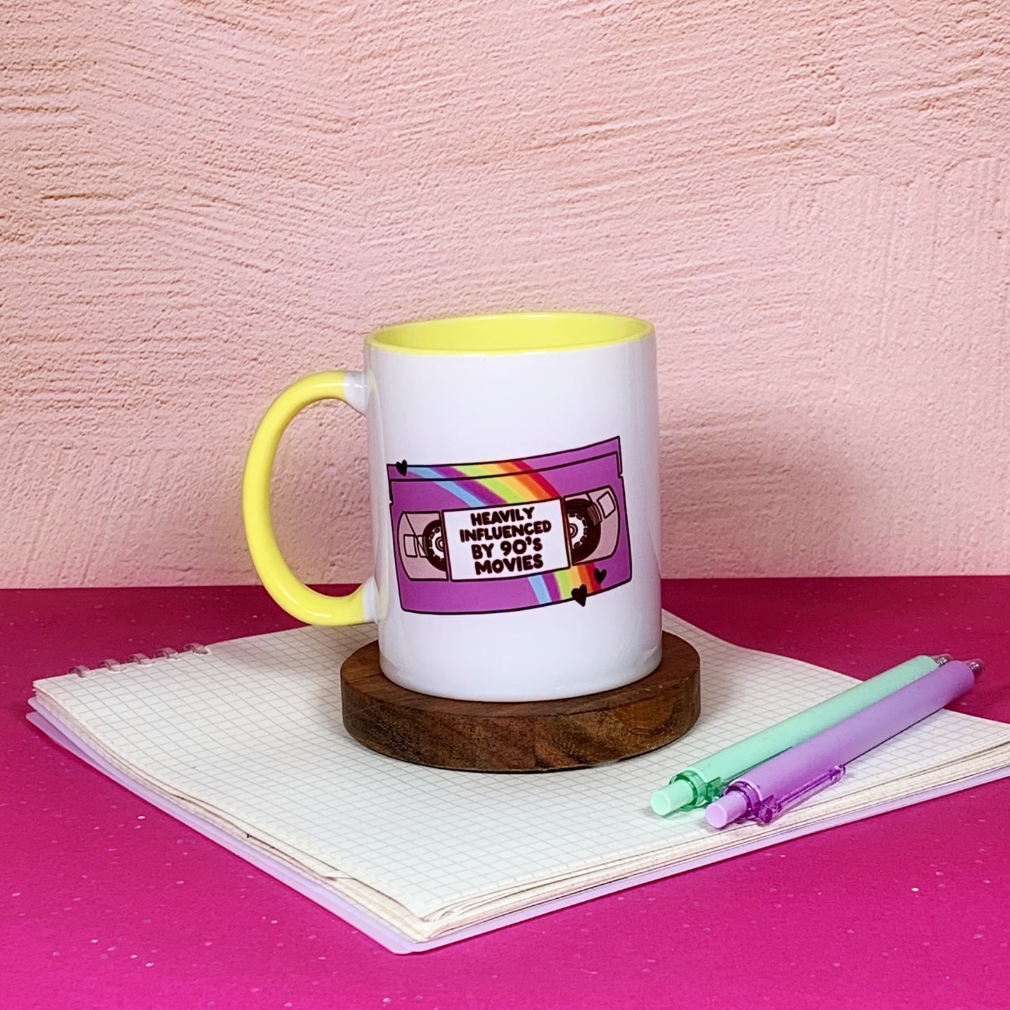 Heavily influenced By 90s Movies - Ceramic Mug