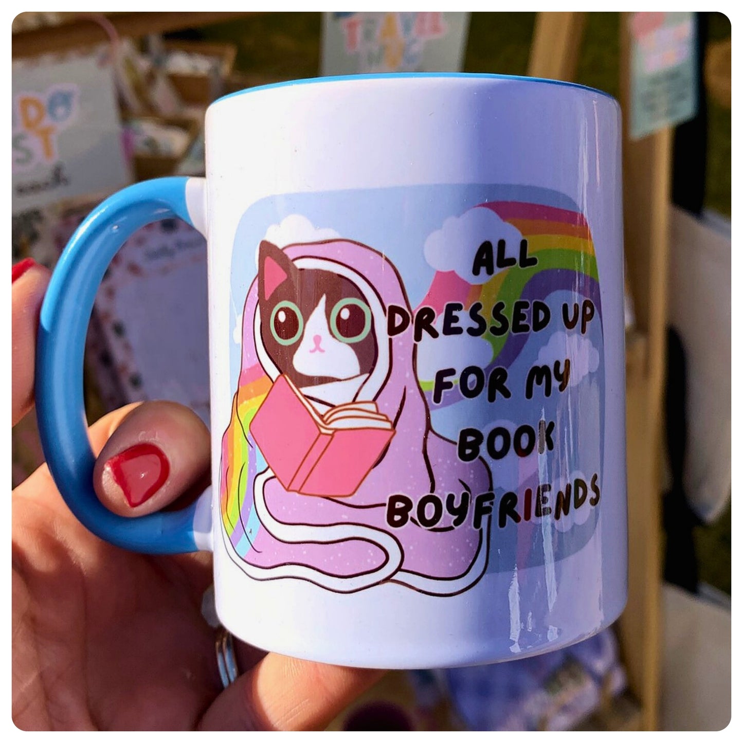 All Dressed Up For My Book Boyfriend - Ceramic Mug
