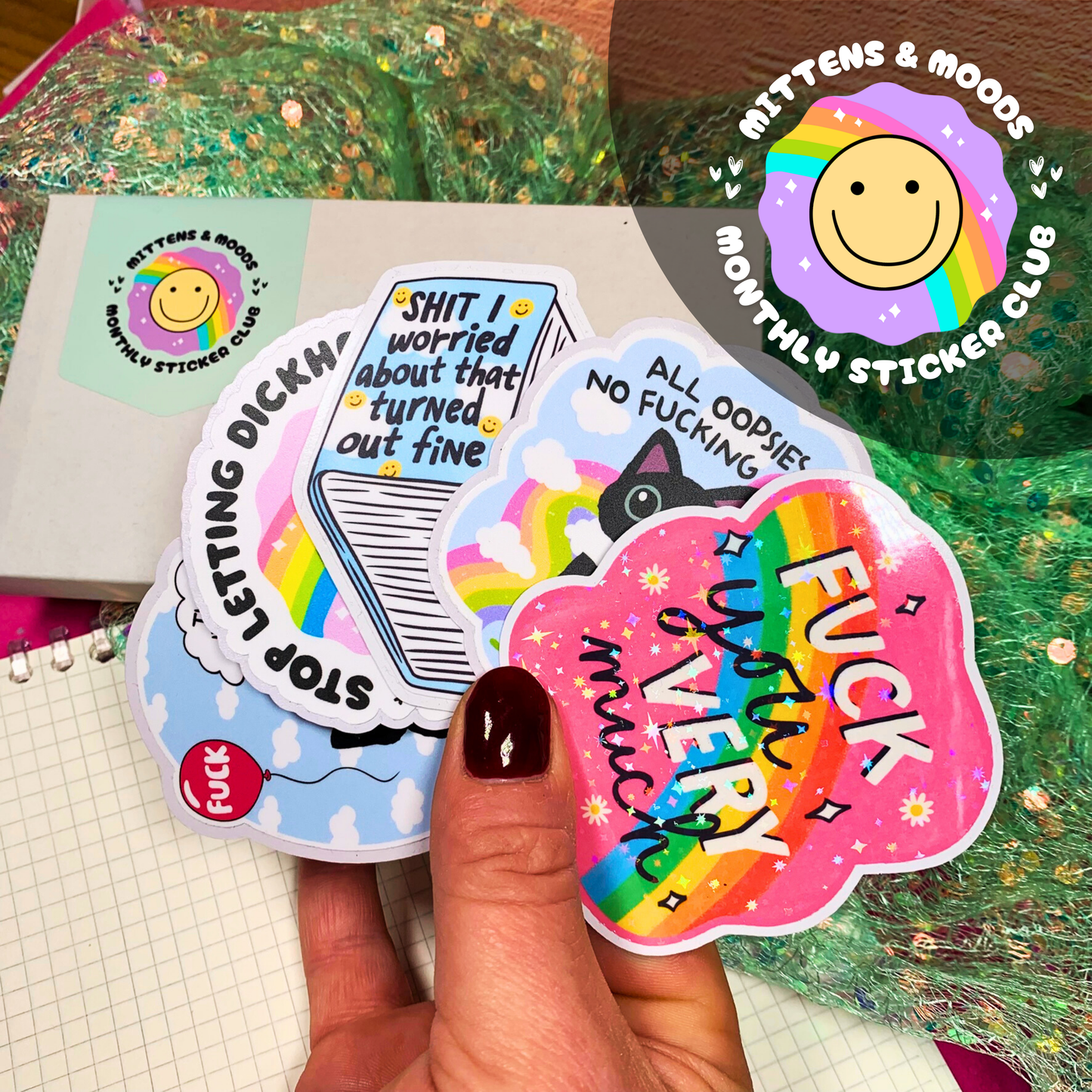 Monthly Sticker Club - Subscription