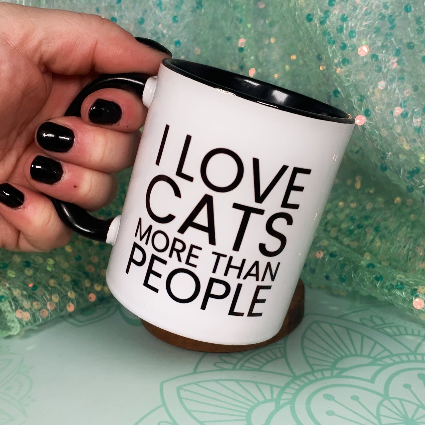 I Love Cats More Than People - Ceramic Mug