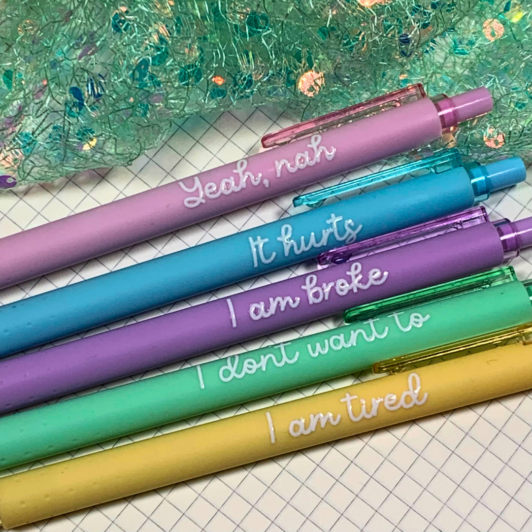 Anti-Affirmation Pens