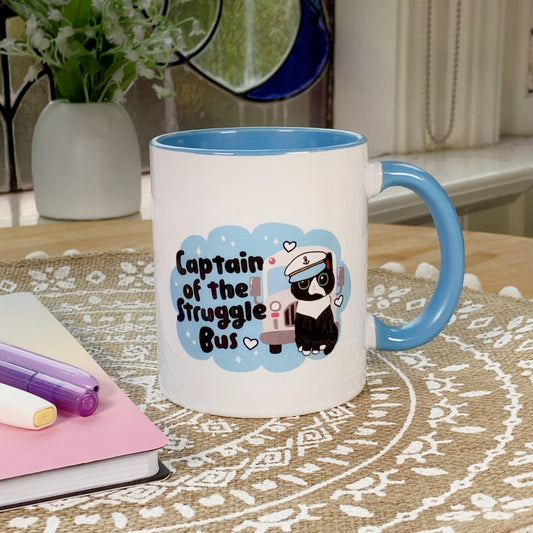 Captain of the Struggle Bus - Ceramic Mug