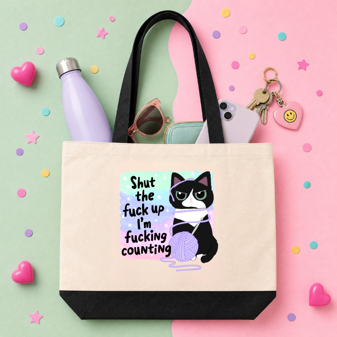 MTO Tote Bag - STFU I'm Counting
