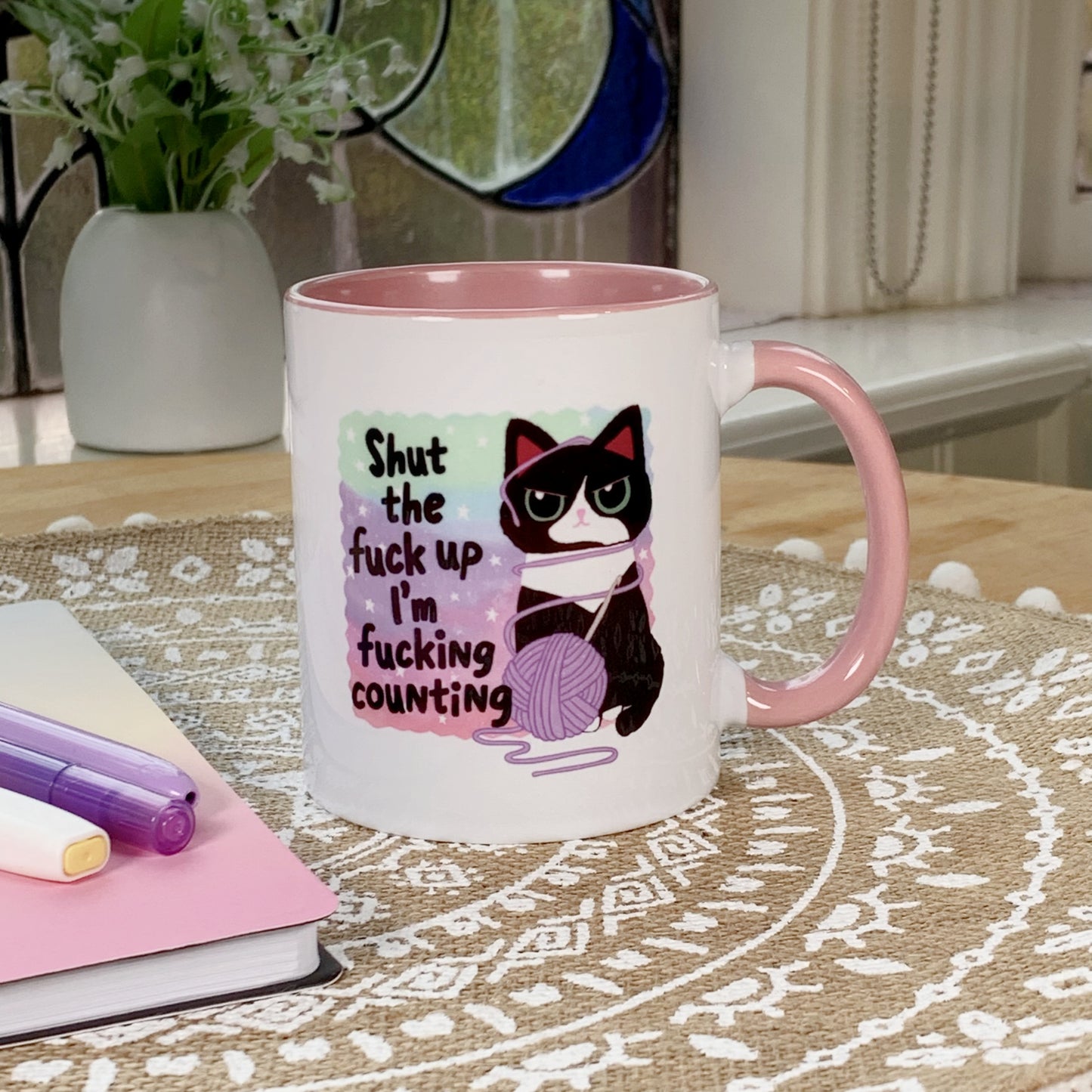 Shut the Fuck Up I'm Fucking Counting - Ceramic Mug