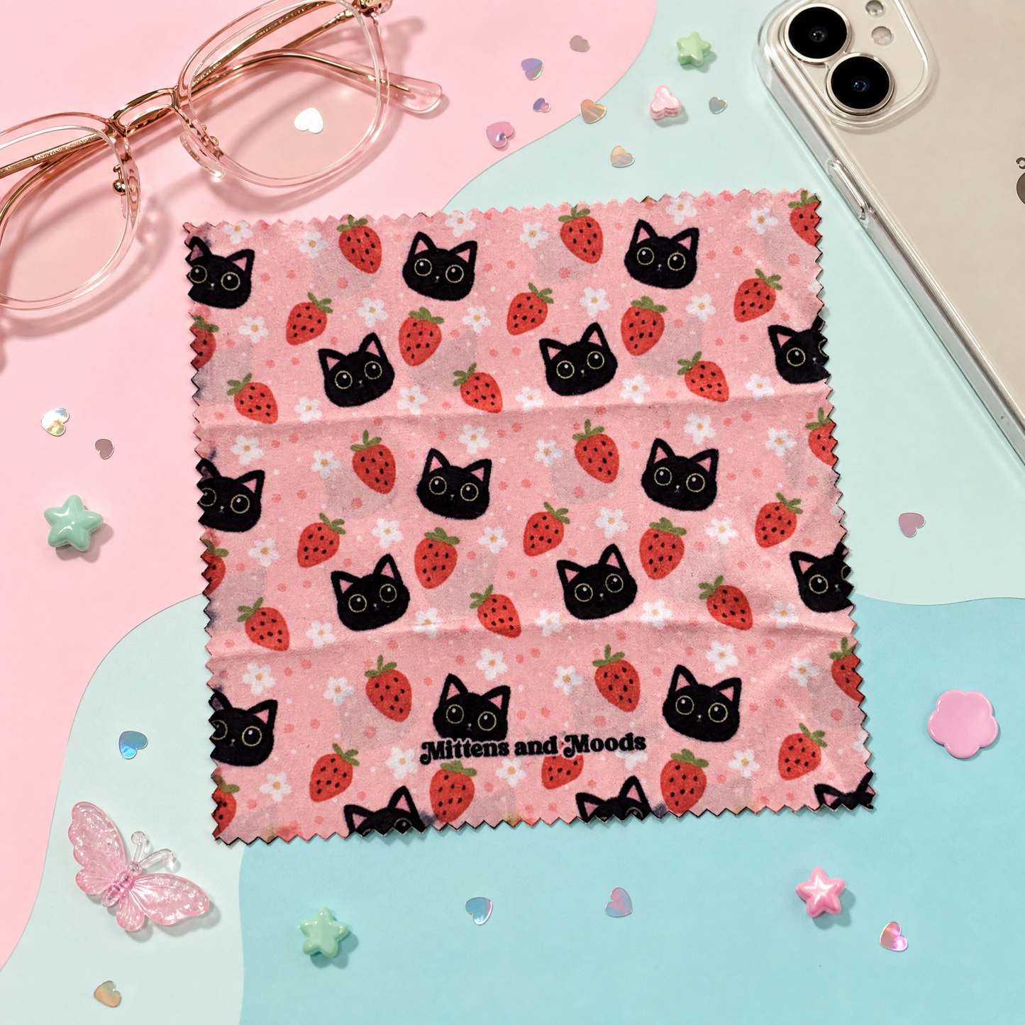 Catsnberry - Glasses Cloth