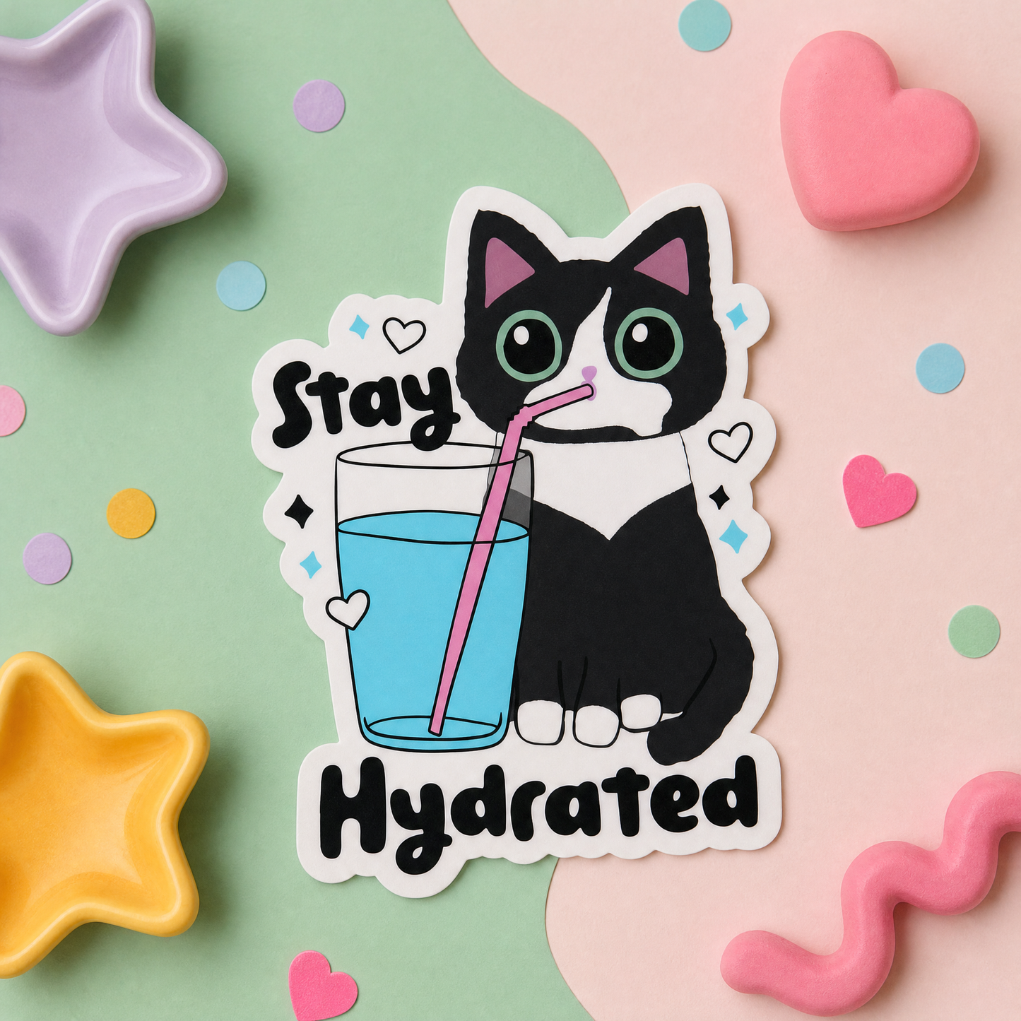 Stay Hydrated - Vinyl Sticker