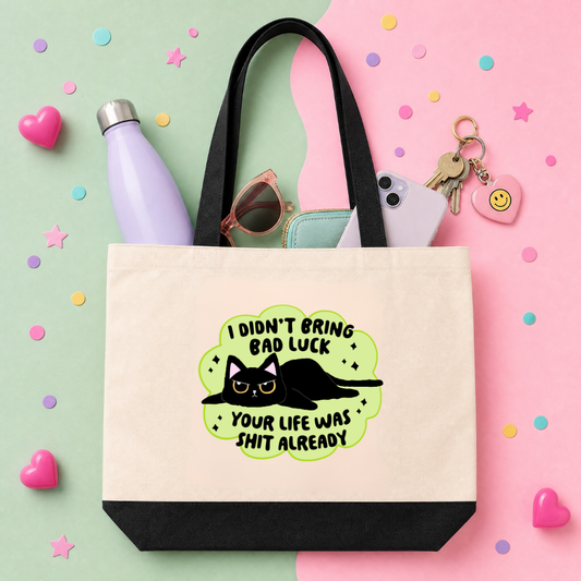 MTO Tote Bag - I didn't bring bad luck