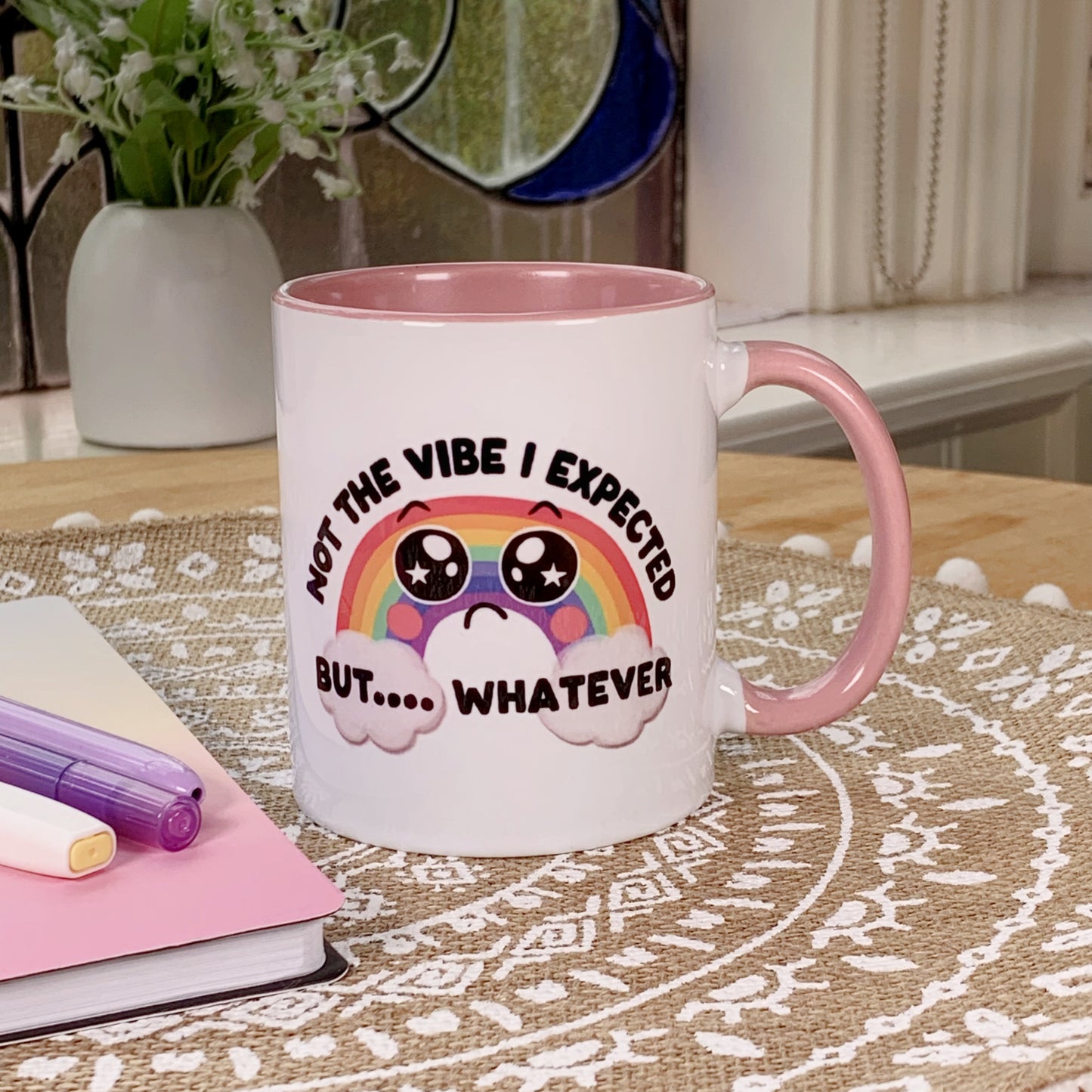 Not the Vibe I Expected But Whatever - Ceramic Mug