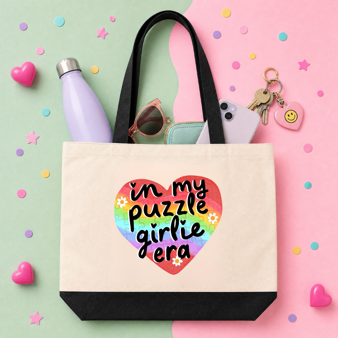 MTO Tote Bag - In My Puzzle Girlie Era