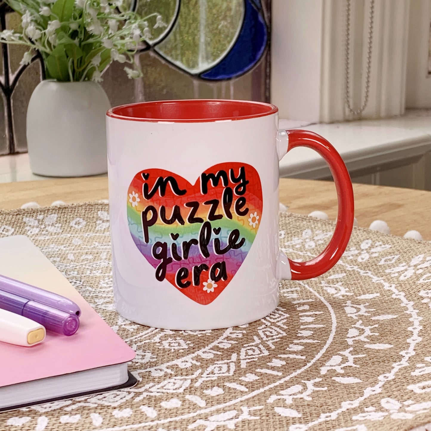In My Puzzle Girlie Era - Ceramic Mug