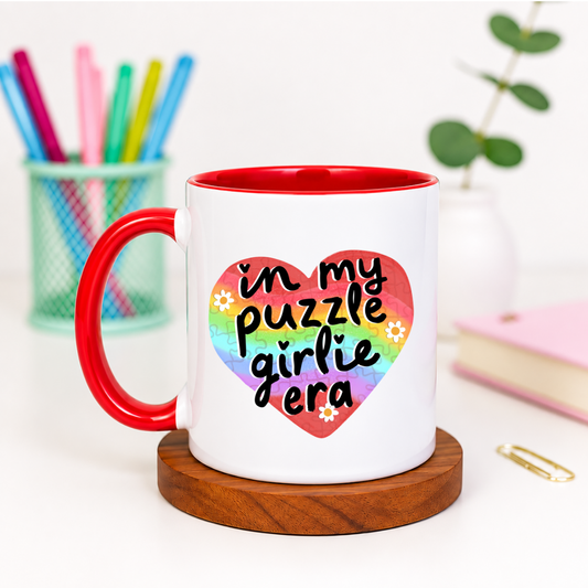 In My Puzzle Girlie Era - Ceramic Mug