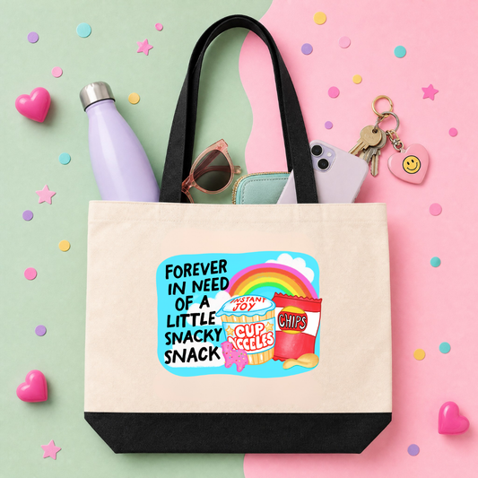 MTO Tote Bag - Forever in need of a little snacky snack