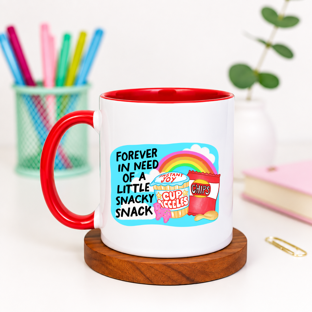 Forever in Need of a Little Snacky Snack - Ceramic Mug