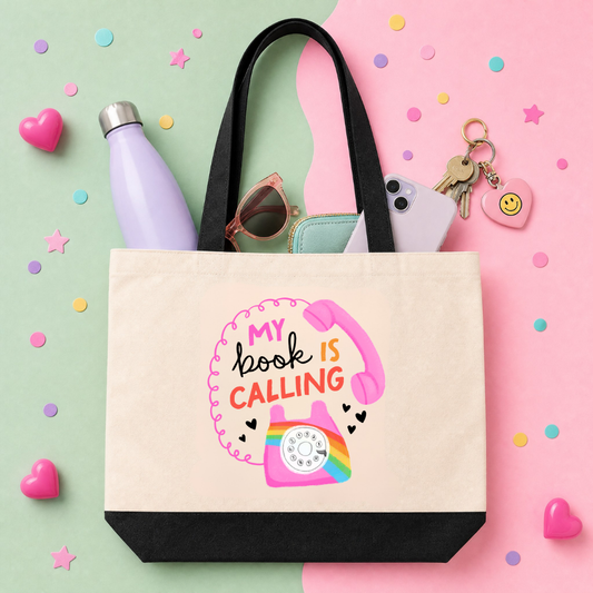 MTO Tote Bag - My Book is Calling