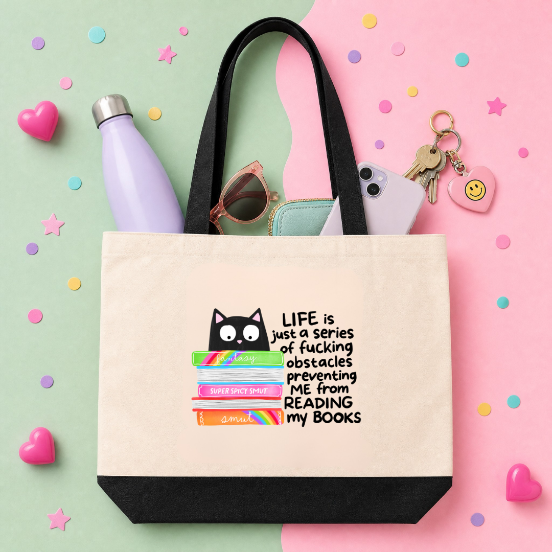 MTO Tote Bag - Life is Just a Series of Fucking Obstacles
