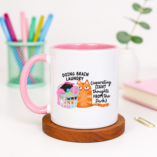 Doing Brain Laundry - Ceramic Mug