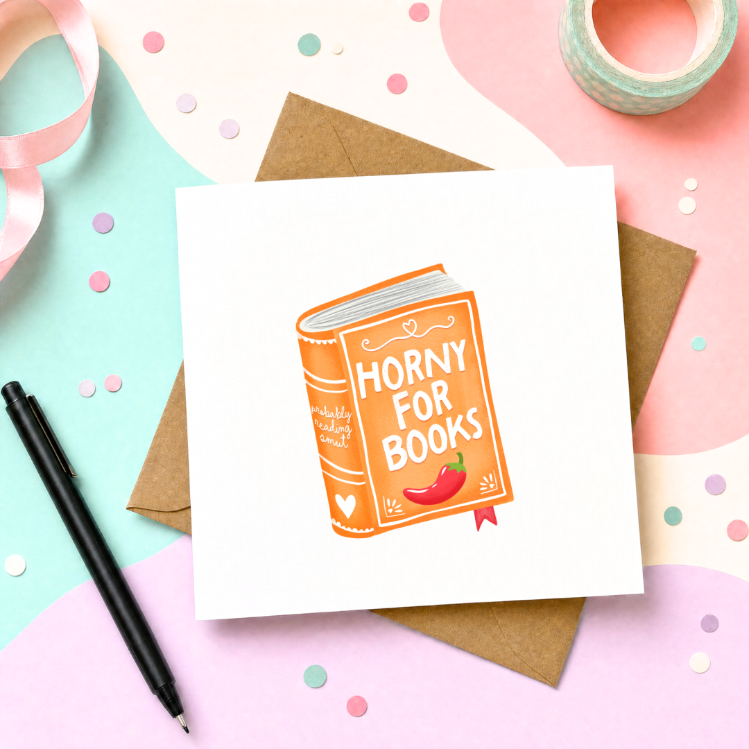MTO Card - Horny For Books