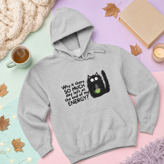 Why Is There So Much Day Left at the End of My Energy - Hoodie