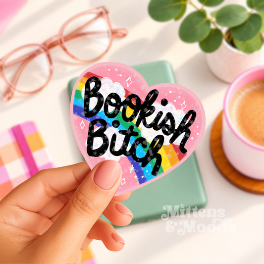Bookish Bitch - Vinyl Sticker