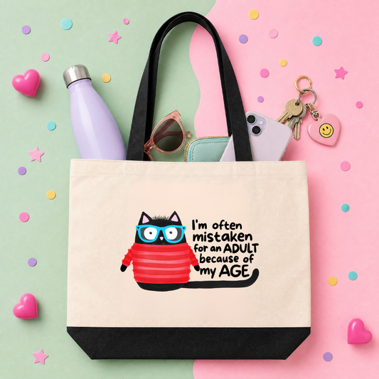 MTO Tote Bag - I'm Often Mistaken for an Adult