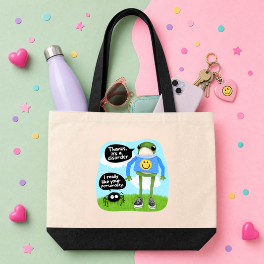 MTO Tote Bag - I really like your personality, thanks it's a disorder