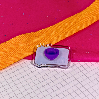 Don't Yell At Me, I'll Cry - Acrylic Pin