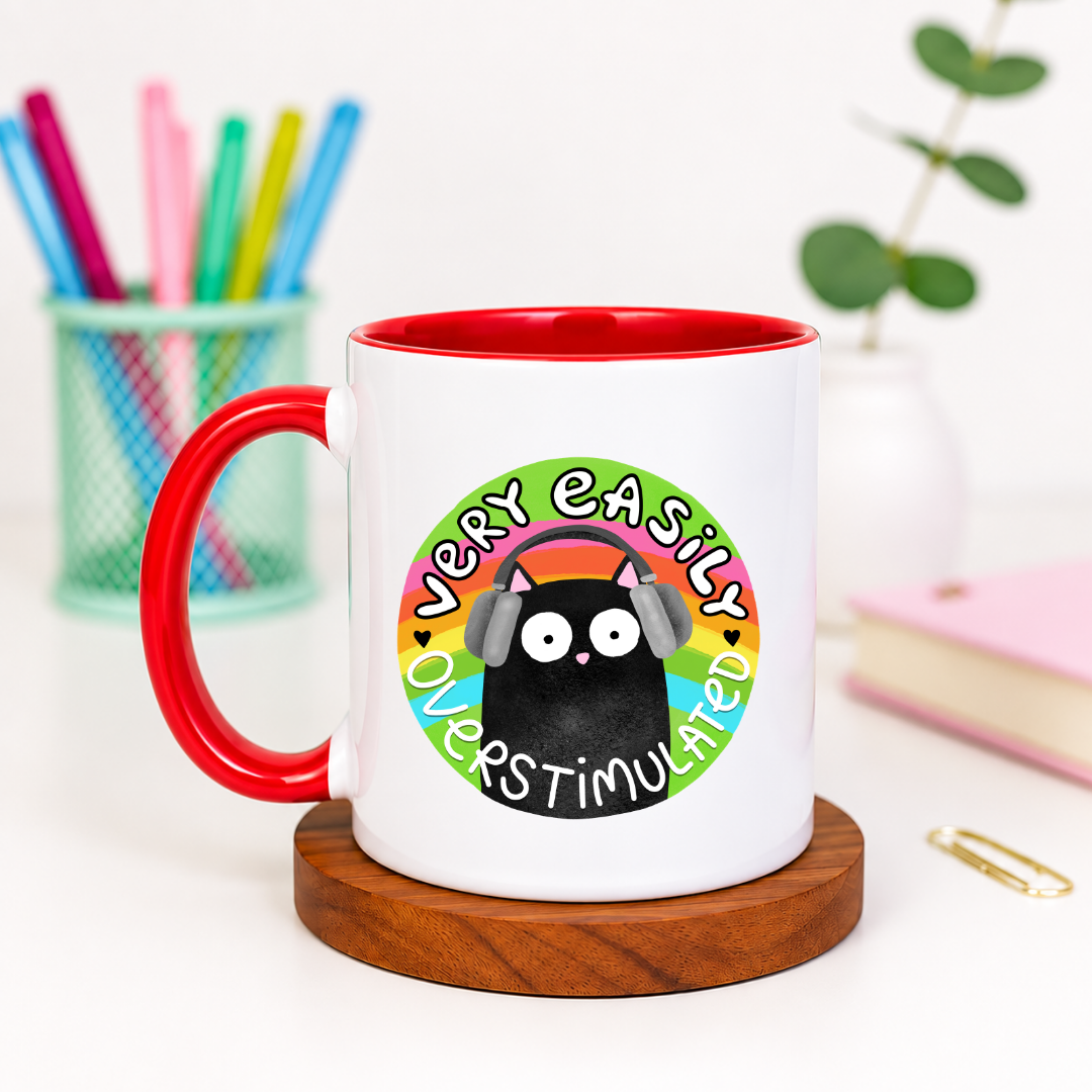 Very Easily Overstimulated - Ceramic Mug