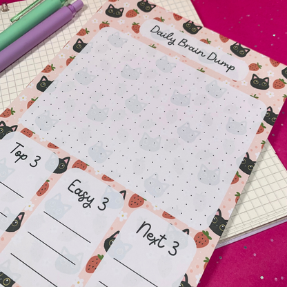 Catsnberry - To Do List Notepad