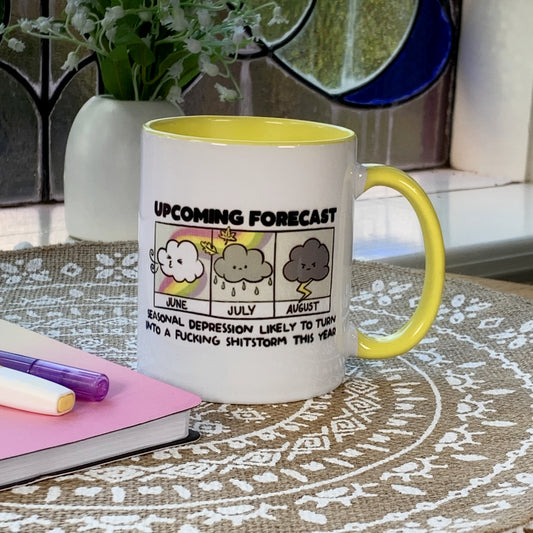 Upcoming Forecast Aussie Winter - Ceramic Mug