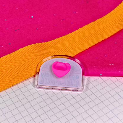 Not Bossy, Just Aggressively Helpful - Acrylic Pin