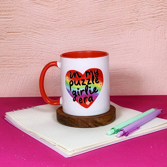 In My Puzzle Girlie Era - Ceramic Mug
