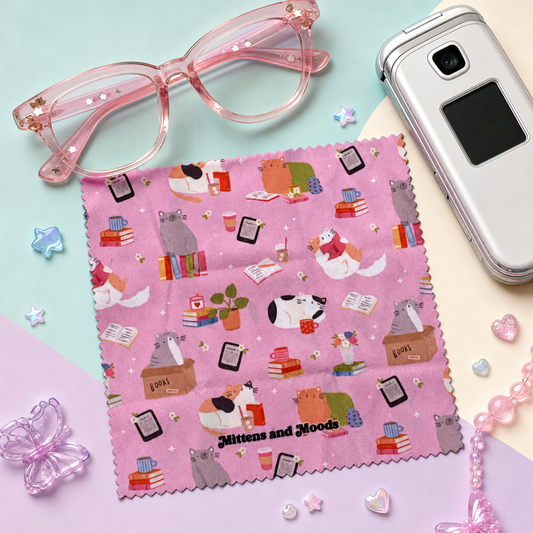 Cosy Cats - Glasses Cloth