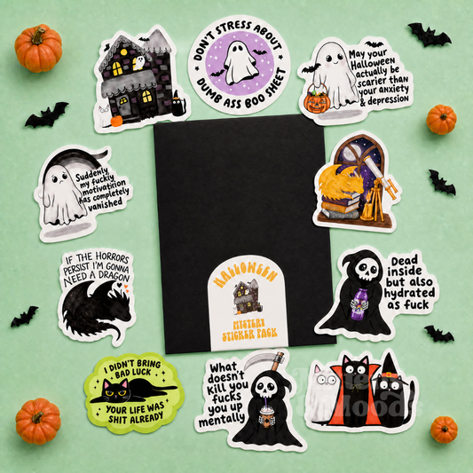 Halloween Mystery Sticker Pack