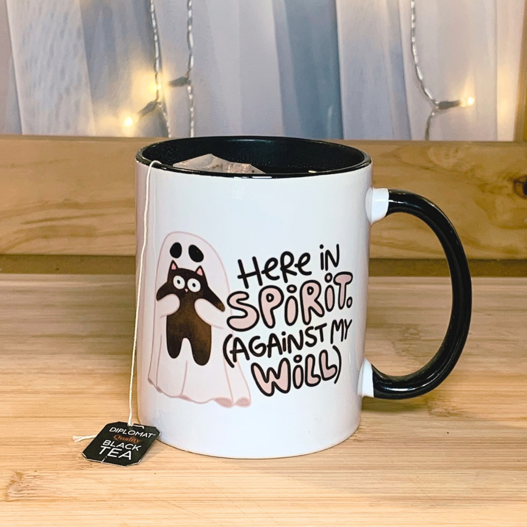 Here In Spirit (against my will) - ceramic mug