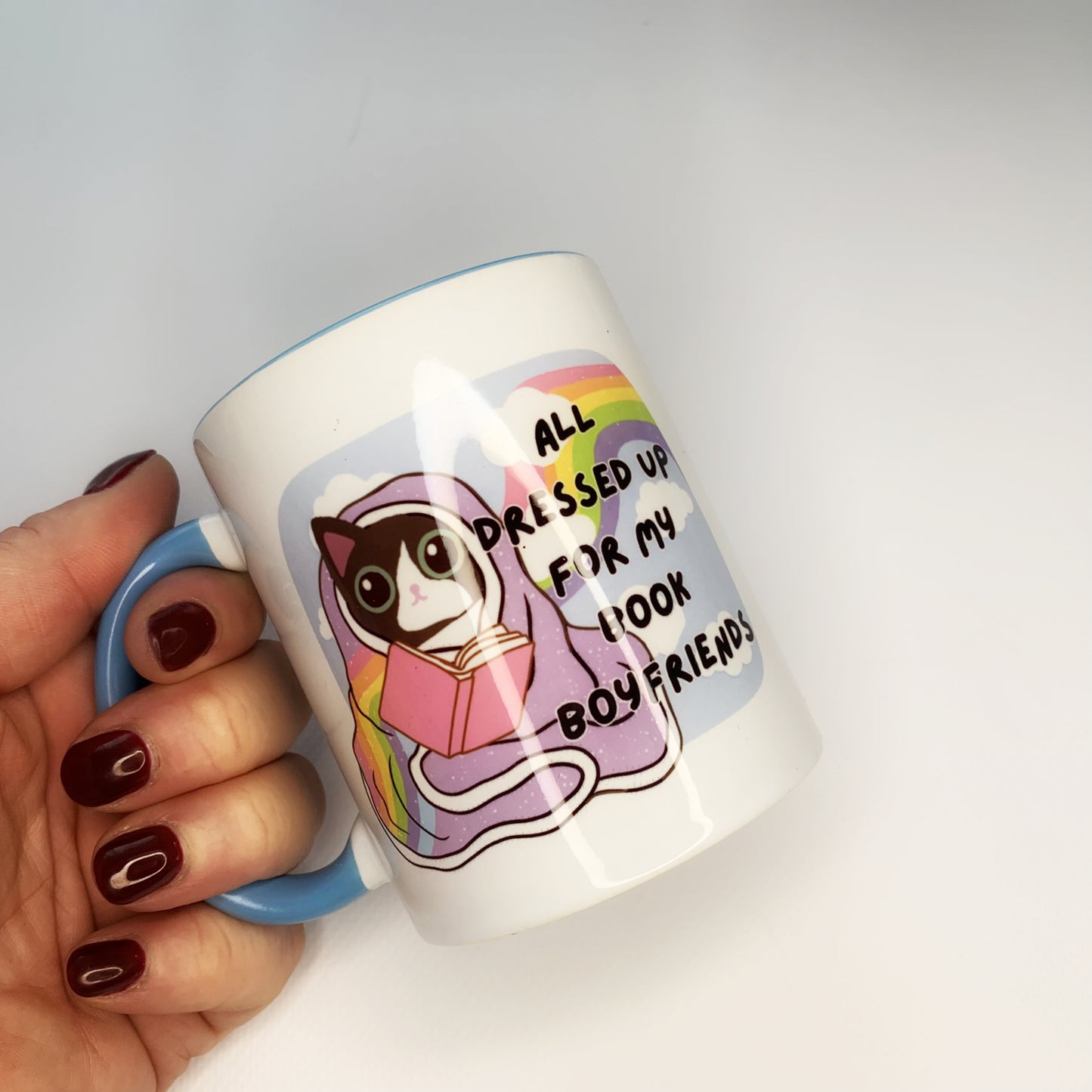 All Dressed Up For My Book Boyfriend - Ceramic Mug