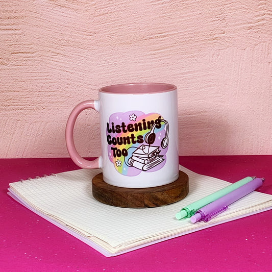Listening Counts Too - Mug