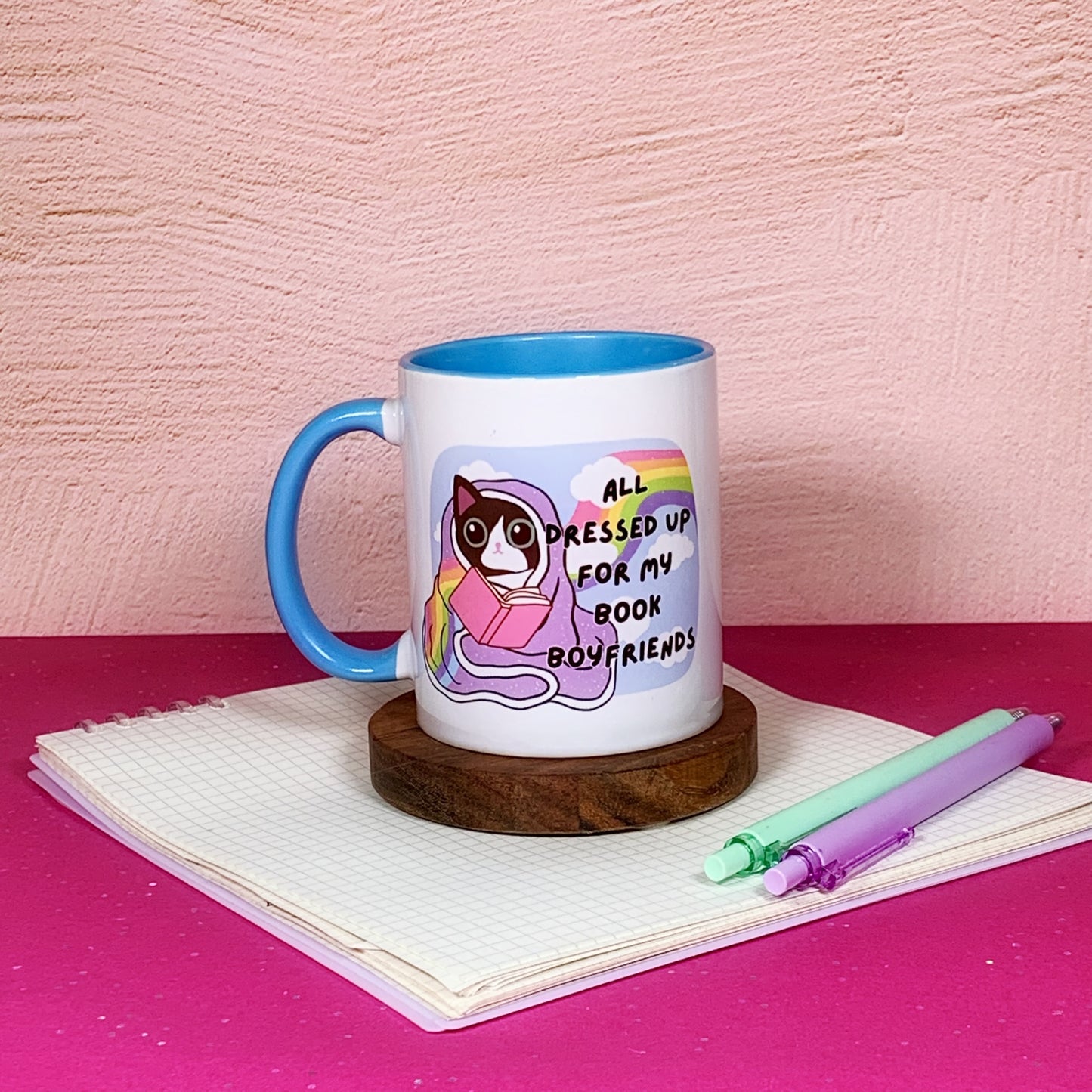 All Dressed Up For My Book Boyfriend - Ceramic Mug