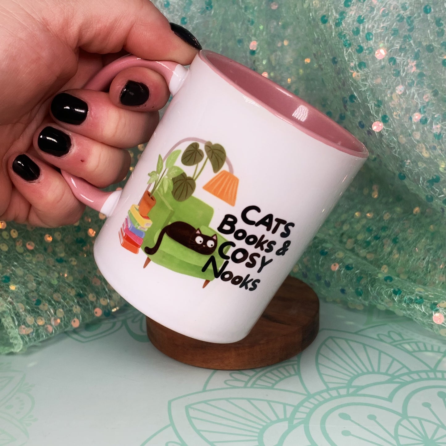 Cats, Books and Cosy Nooks - Ceramic Mug